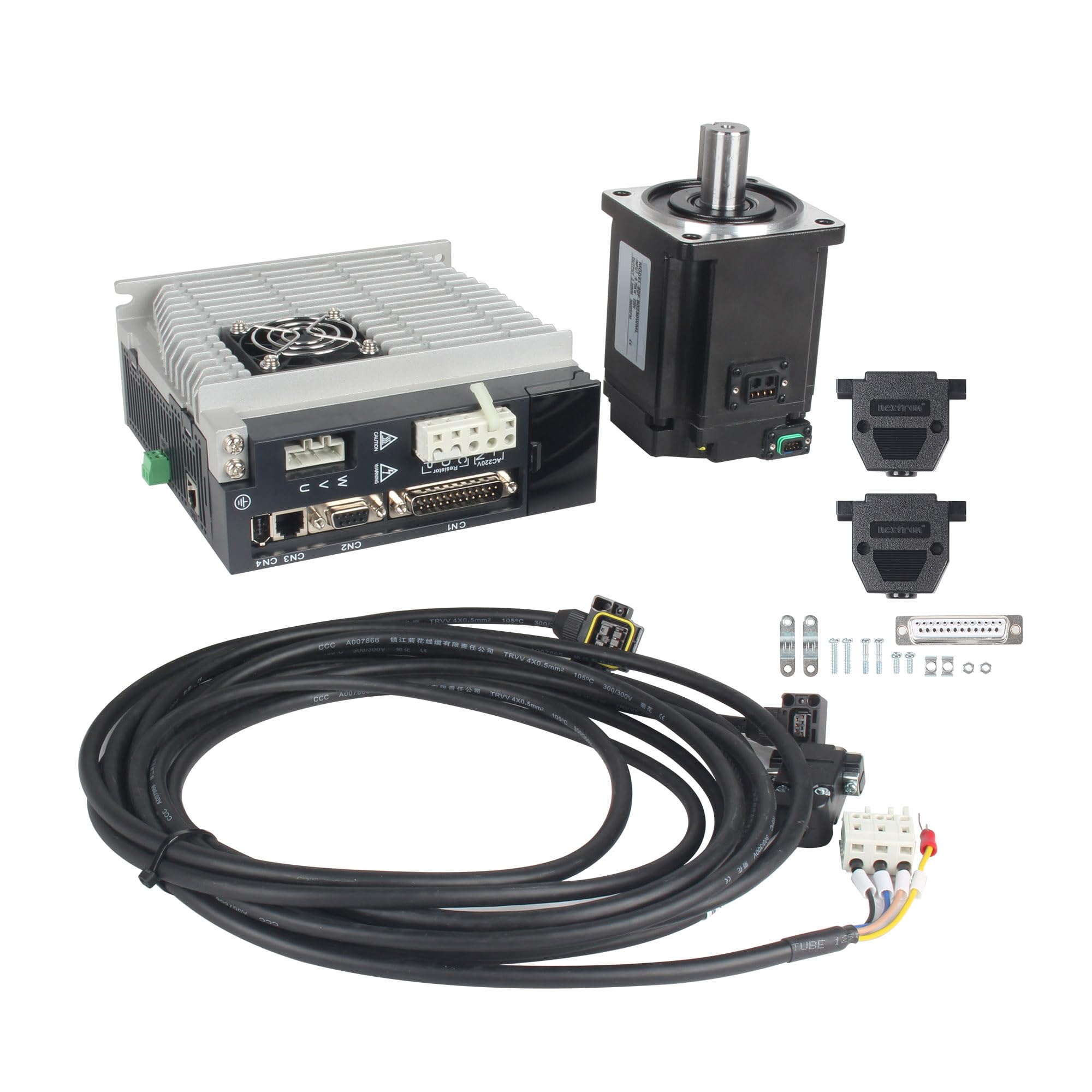 Amazon.com: CNCTOPBAOS 750W 220V AC Servo Motor Kit, 23-Bit